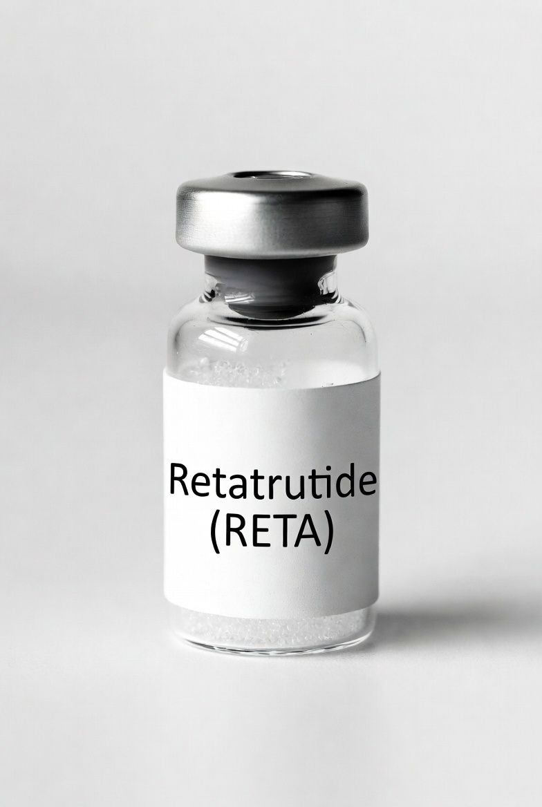 Retatrutide >= 99% HPLC research peptide vial